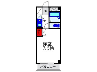 シンフォニ－レジデンス柴原の物件間取画像